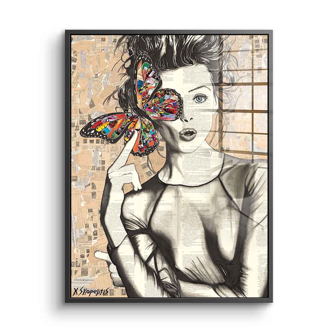 Elusive Butterfly - Acrylglas
