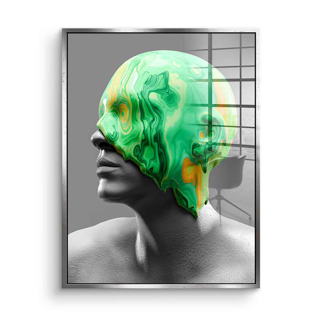 Emerald Consciousness - Acrylglas