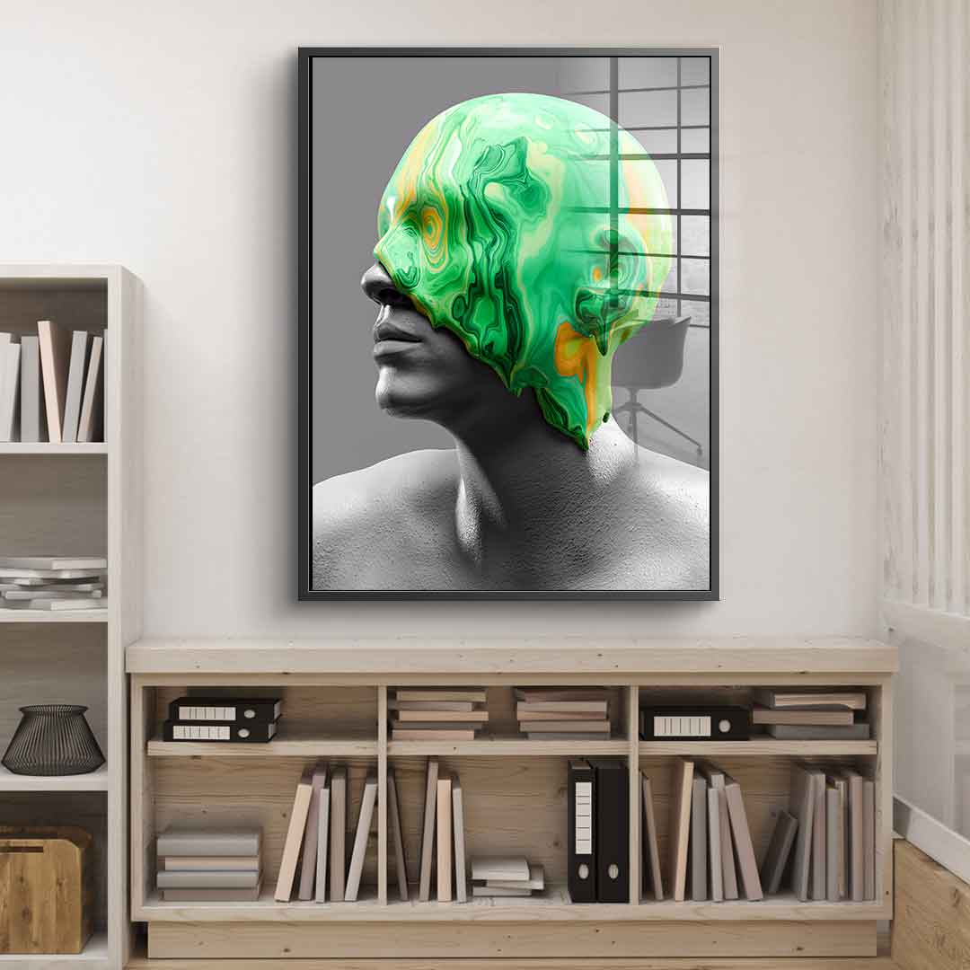 Emerald Consciousness - Acrylic glass