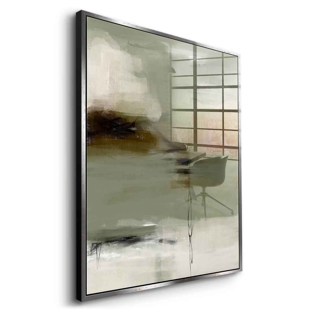 Emerald Whispers - Acrylic glass