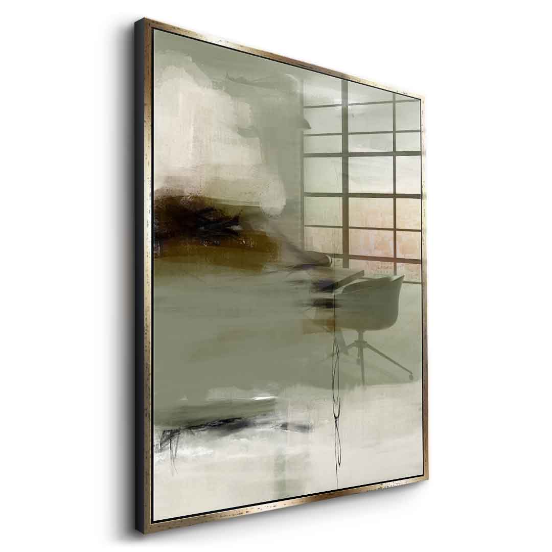 Emerald Whispers - Acrylic glass