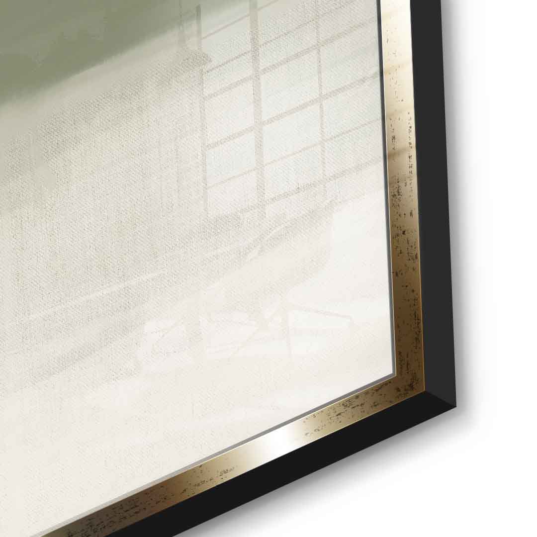 Emerald Whispers - Acrylic glass