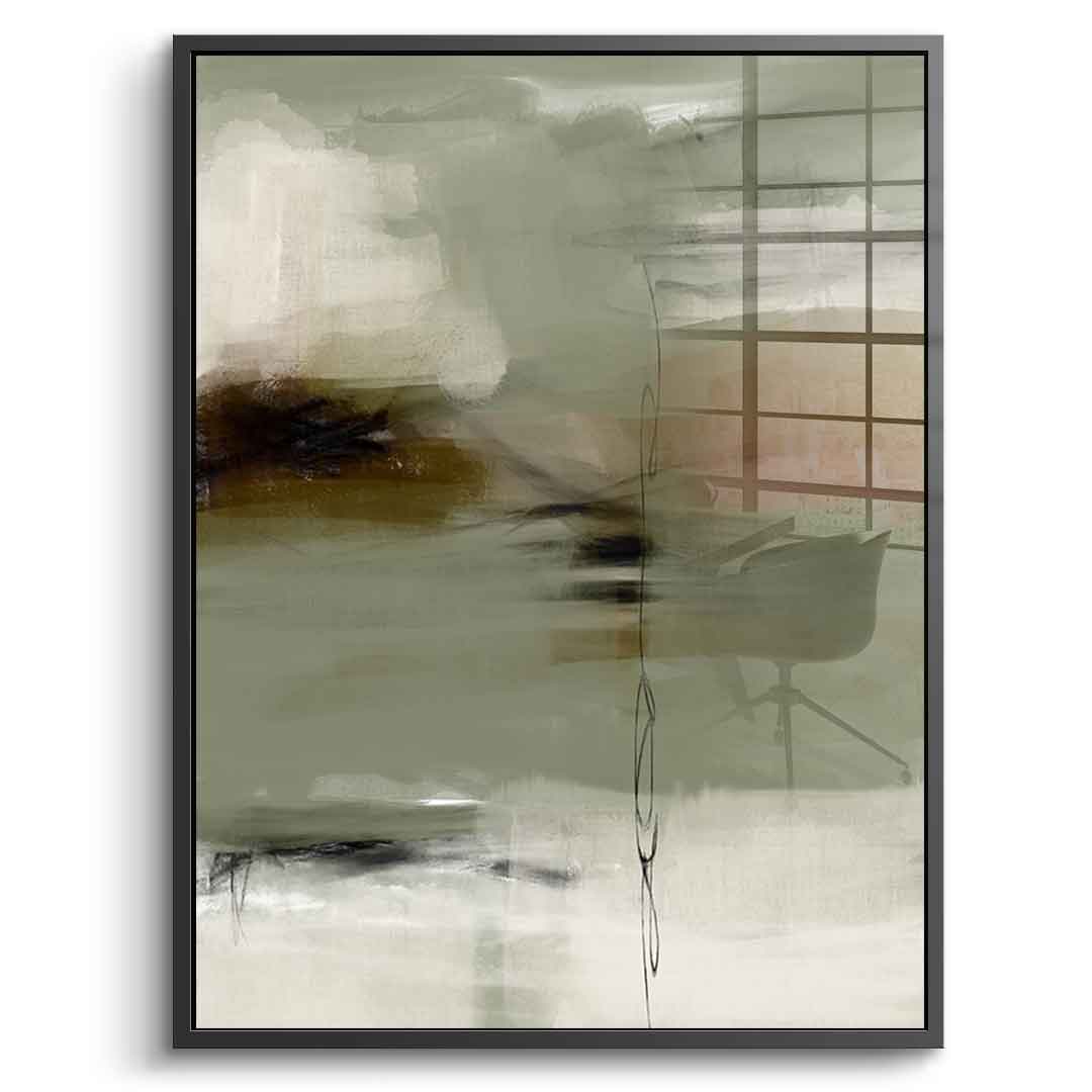 Emerald Whispers - Acrylic glass