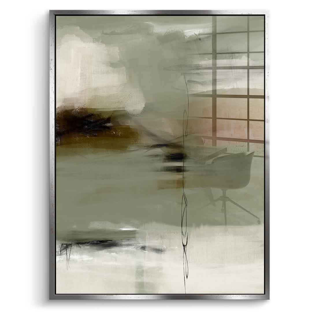 Emerald Whispers - Acrylic glass