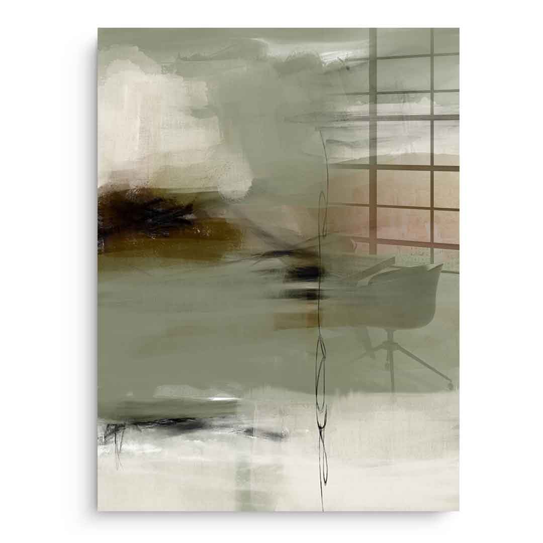 Emerald Whispers - Acrylic glass