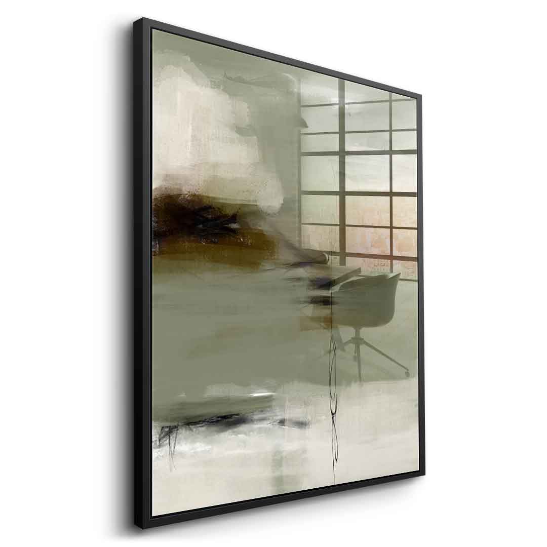 Emerald Whispers - Acrylic glass