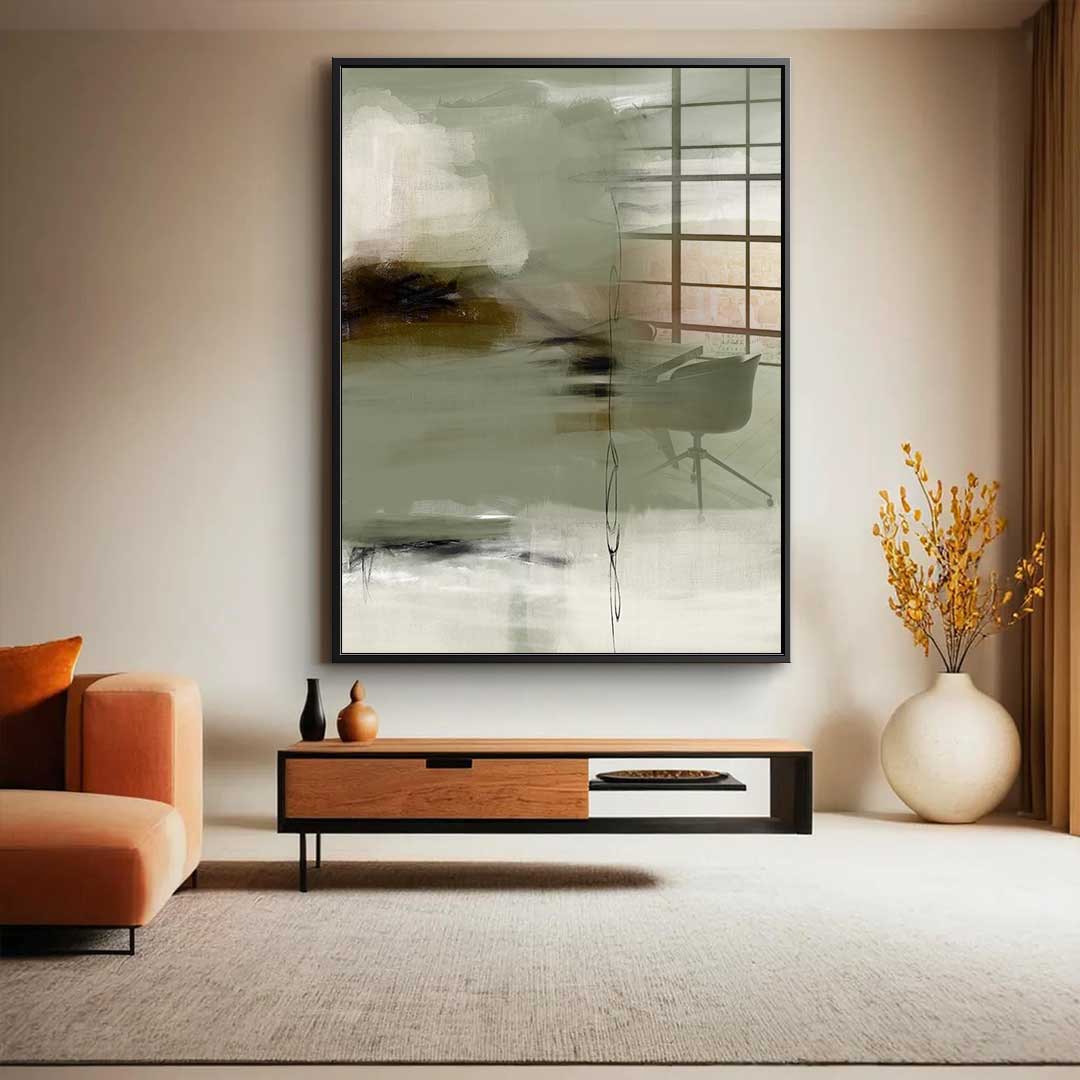 Emerald Whispers - Acrylic glass