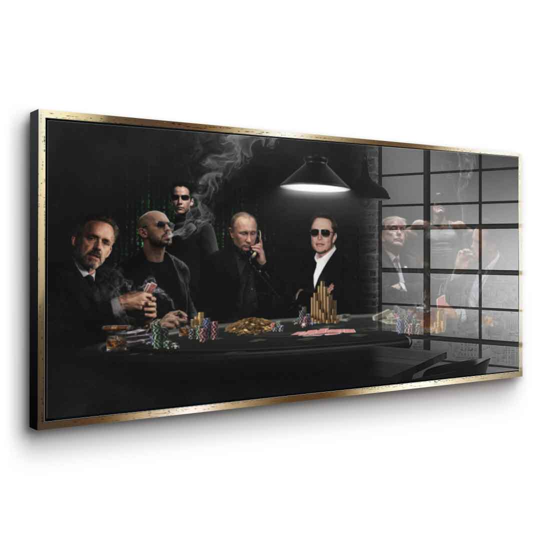 Emergency meeting - acrylic glass