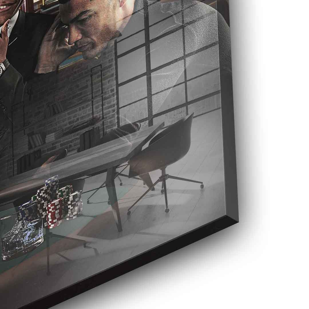 Poker Night #Football - acrylic glass