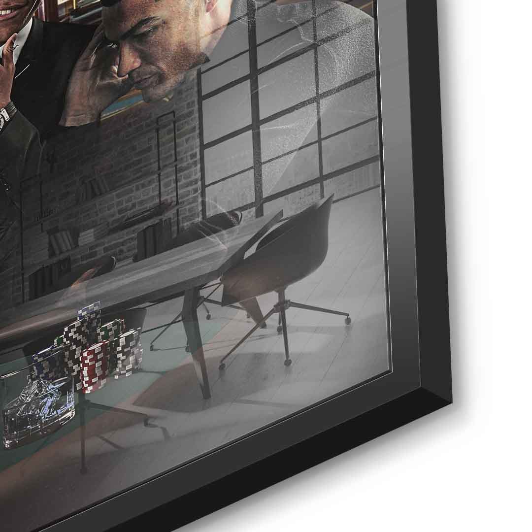 Poker Night #Football - acrylic glass