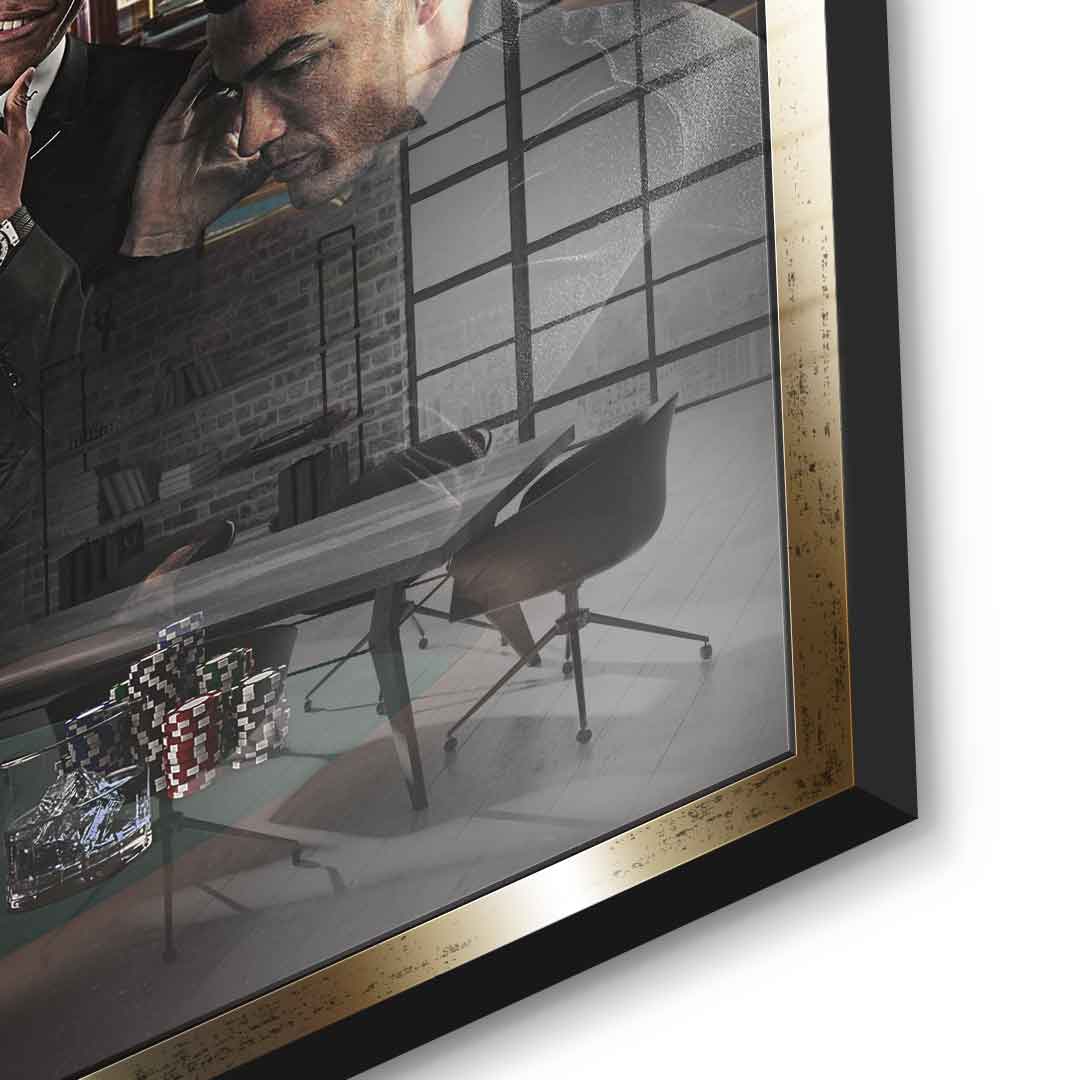 Poker Night #Football - acrylic glass