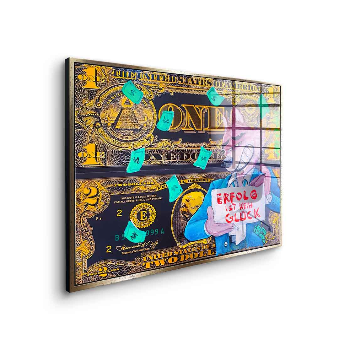 Success is not luck - Acrylic glass