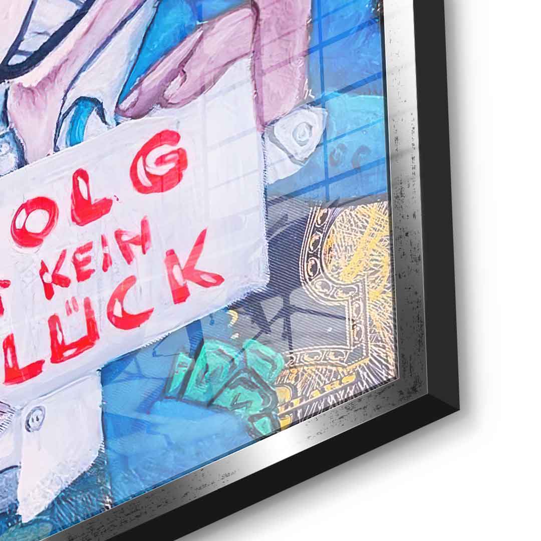 Success is not luck - Acrylic glass