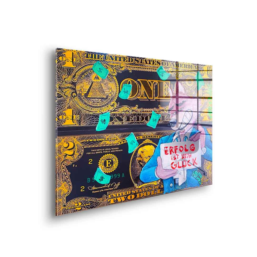 Success is not luck - Acrylic glass