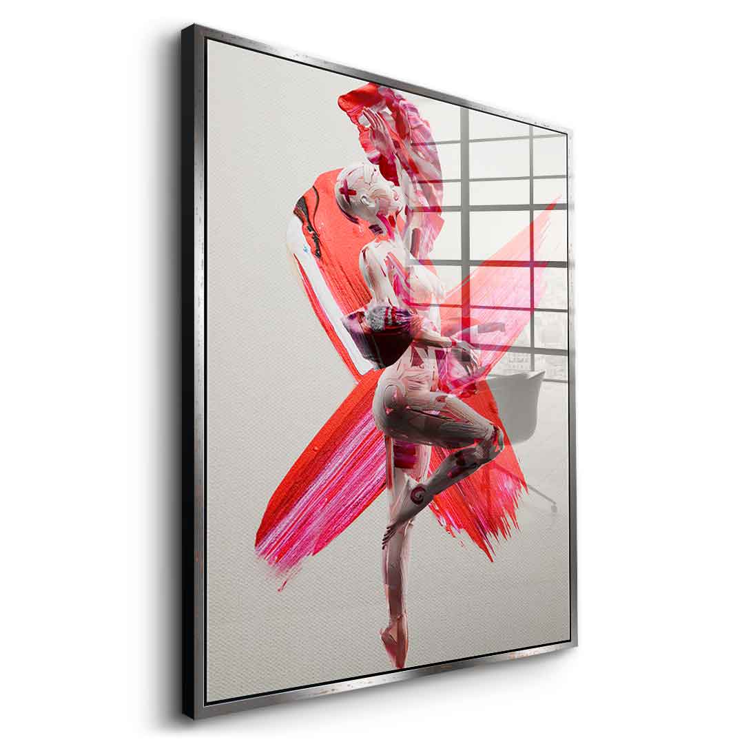 Eruption of Elegance - Acrylic glass