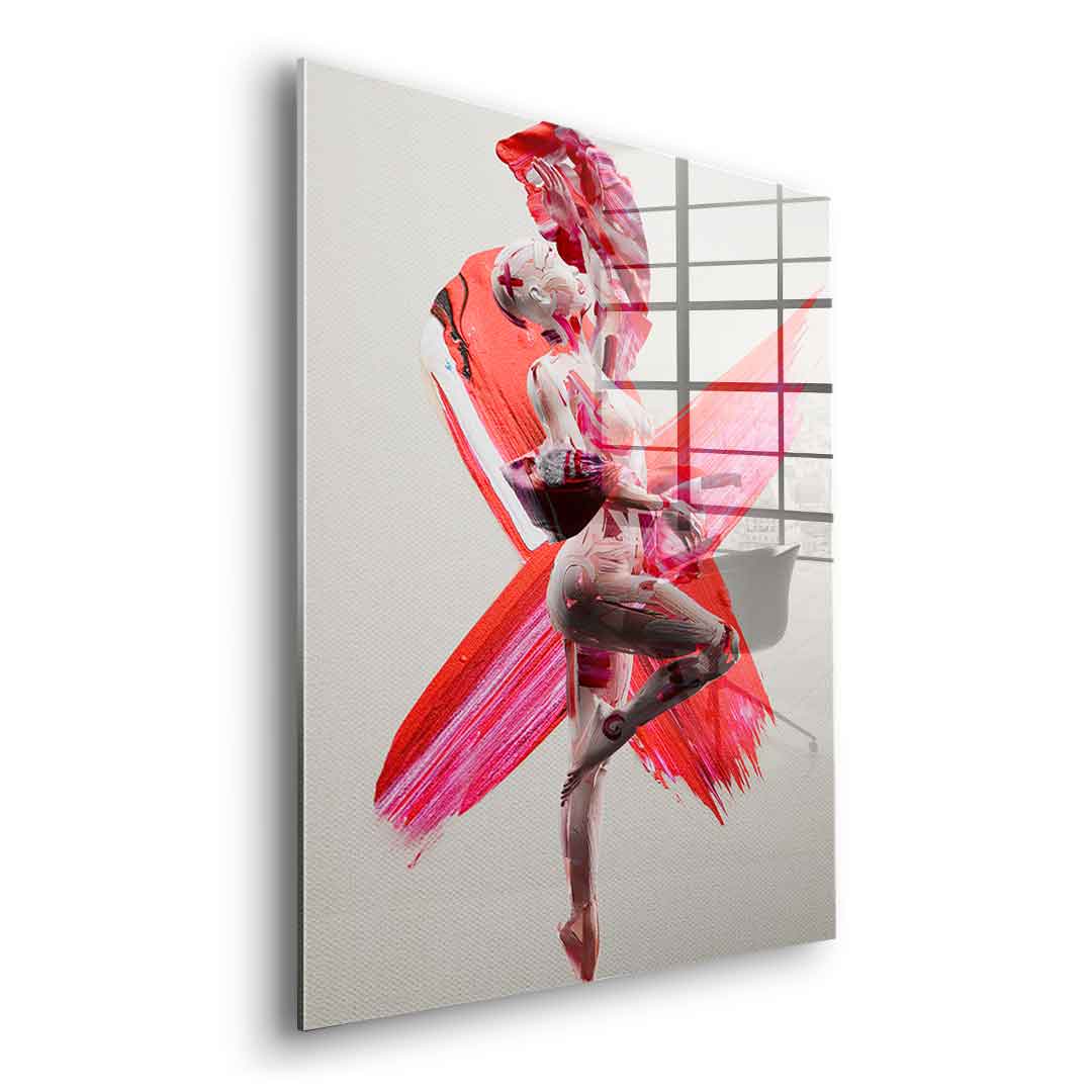 Eruption of Elegance - Acrylic glass