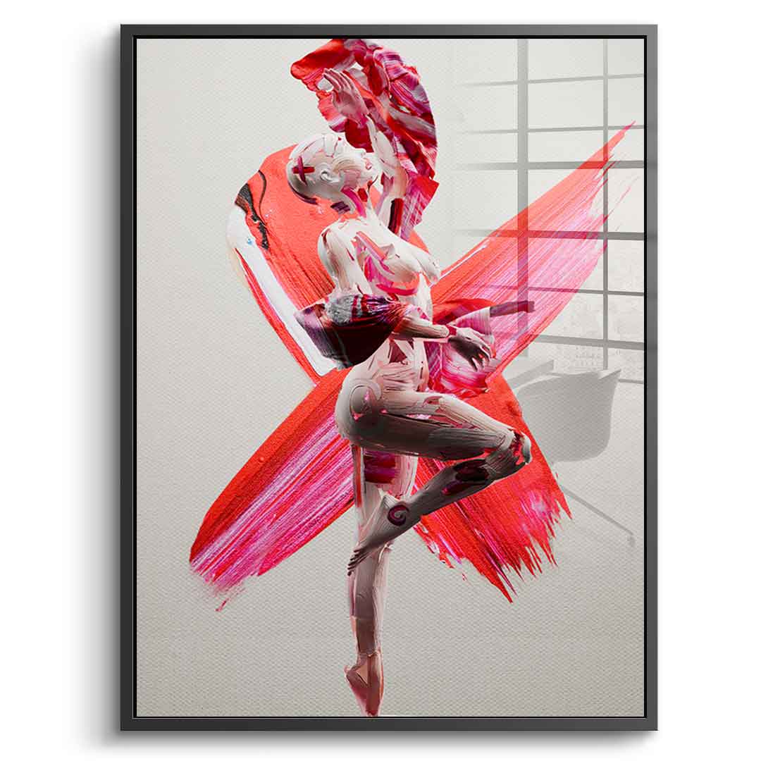 Eruption of Elegance - Acrylic glass