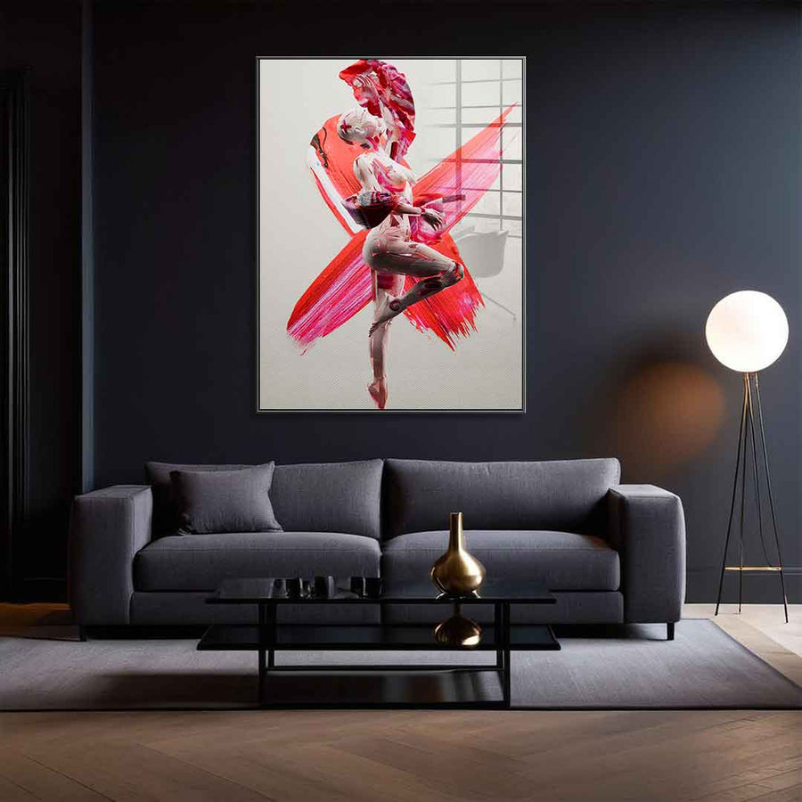Eruption of Elegance - Acrylic glass