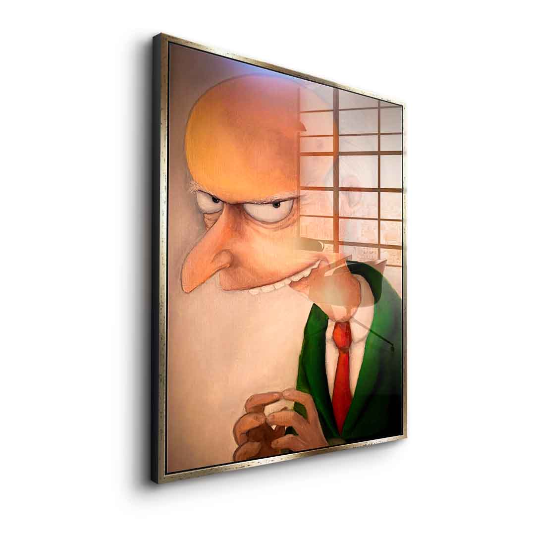 Evil Burns - Acrylic glass