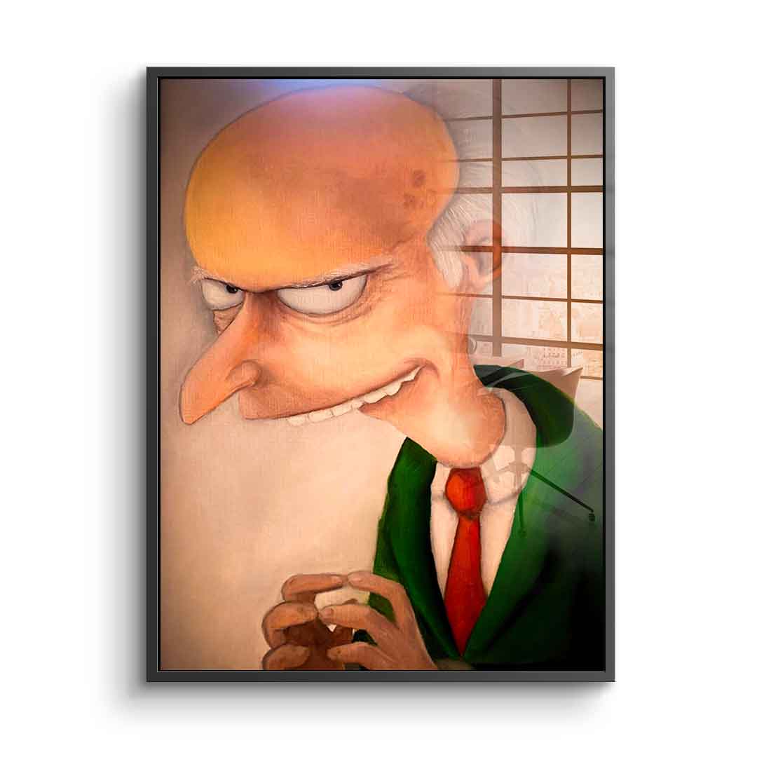 Evil Burns - Acrylglas