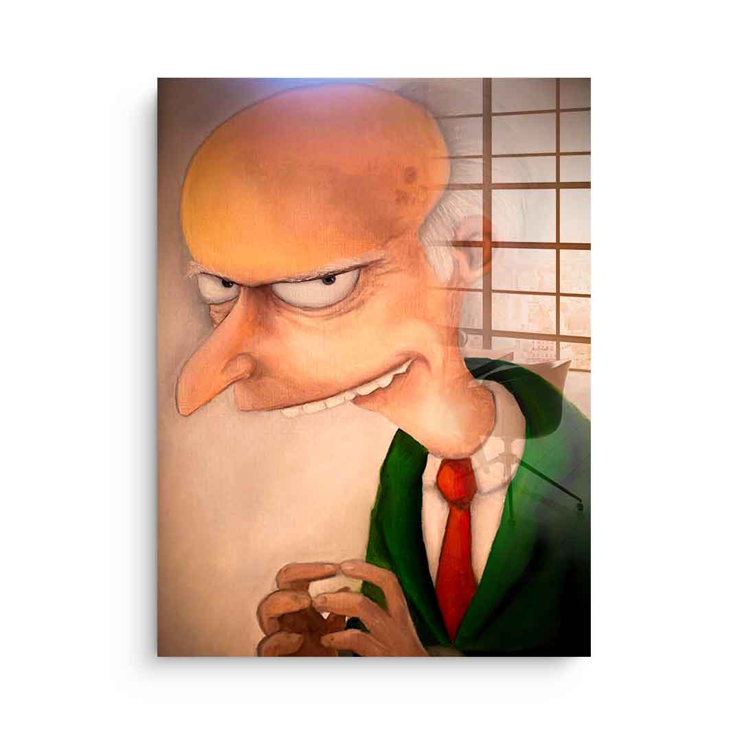 Evil Burns - Acrylglas