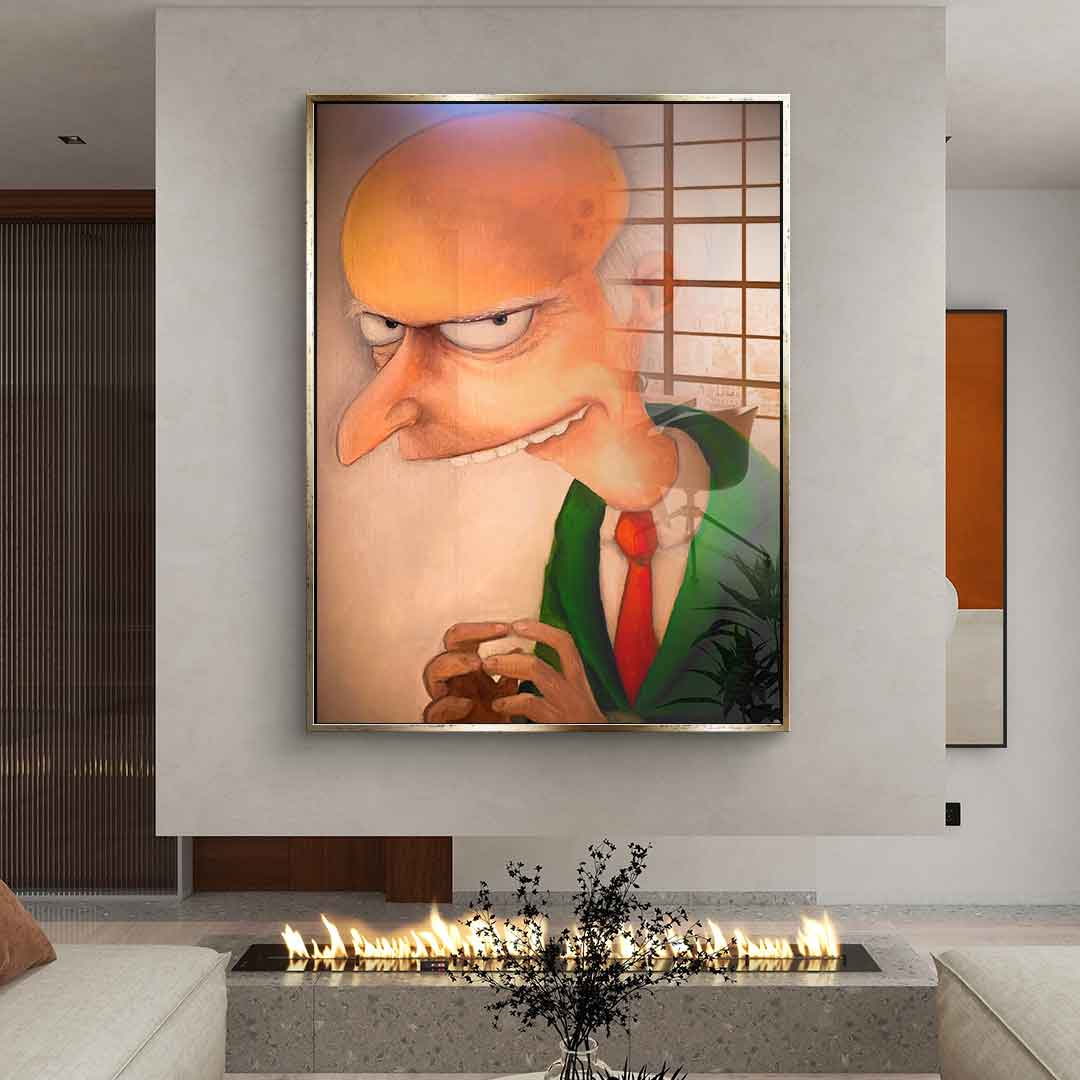 Evil Burns - Acrylic glass