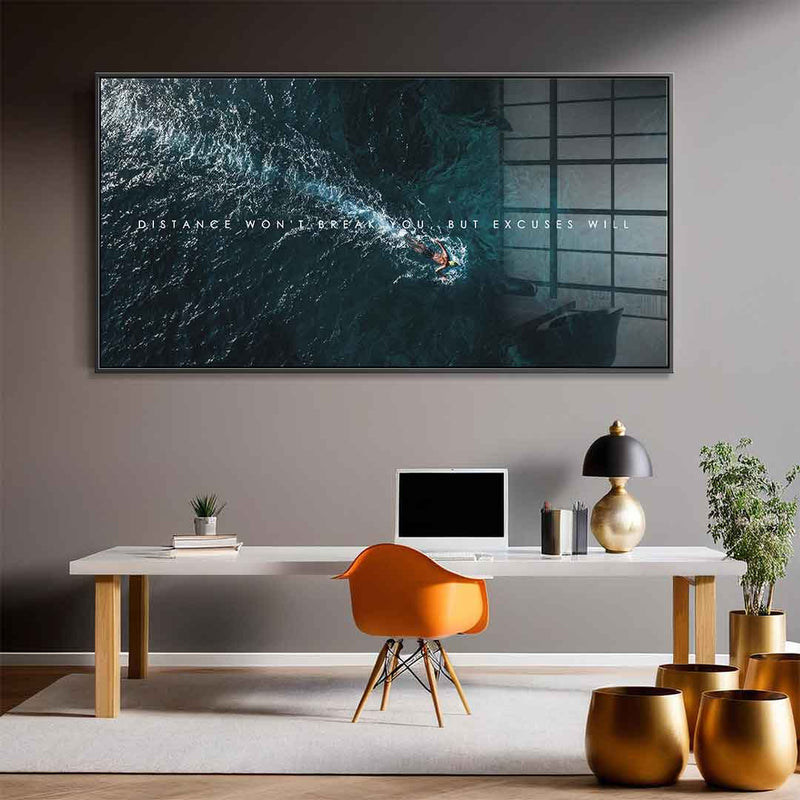 Excuses Will - Acrylglas