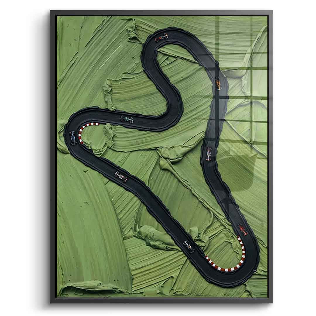 F1 in Action - Acrylic glass