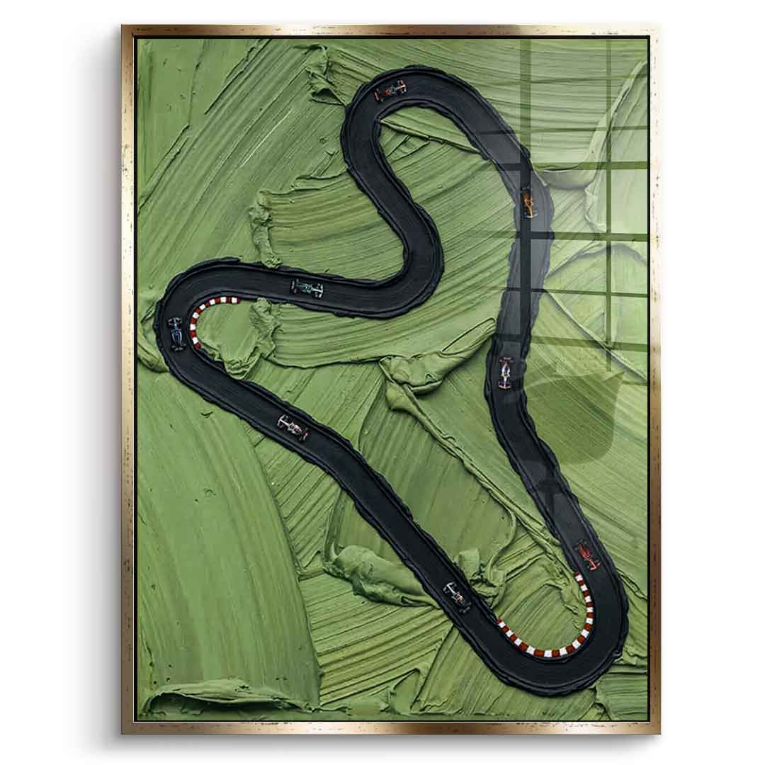 F1 in Action - Acrylic glass