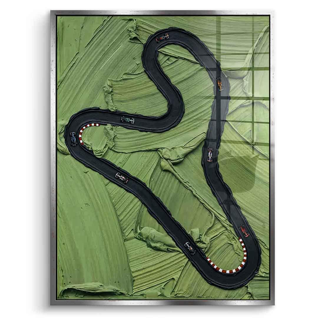 F1 in Action - Acrylic glass