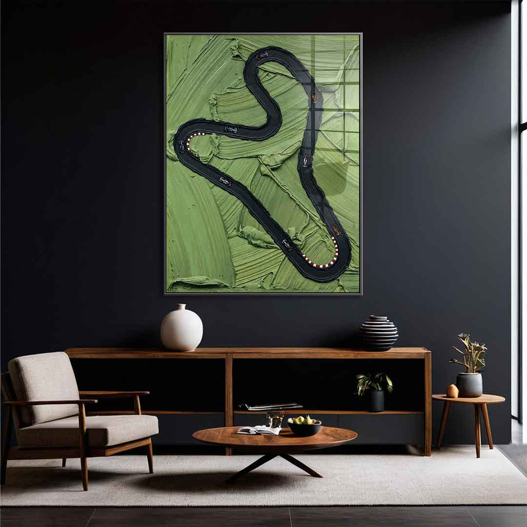 F1 in Action - Acrylic glass