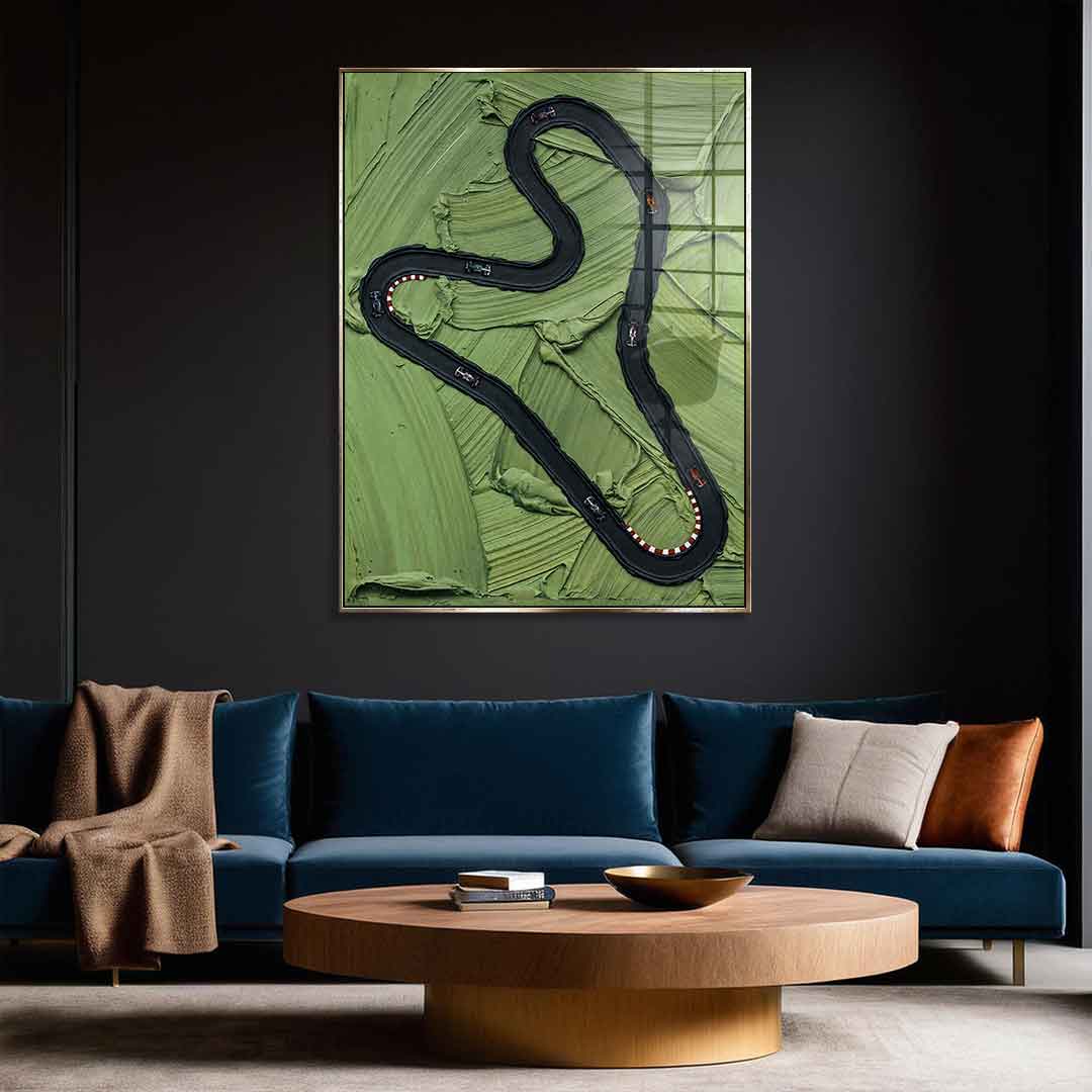 F1 in Action - Acrylic glass