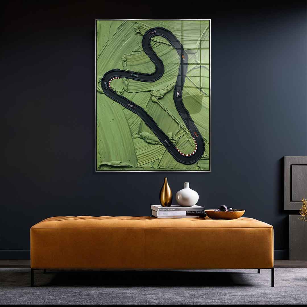 F1 in Action - Acrylic glass