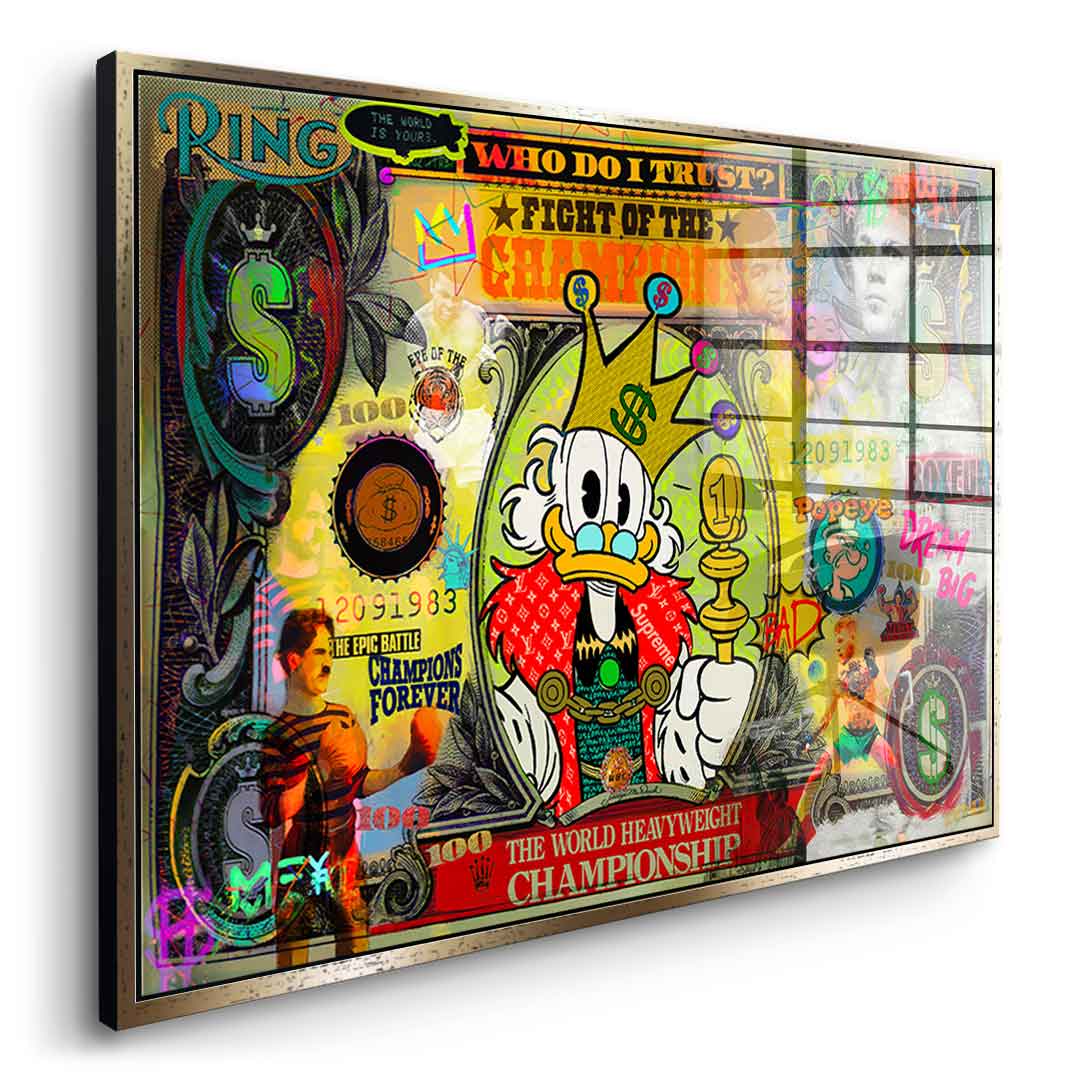 FIGHT OF THE CHAMPIONS - Acrylic glass