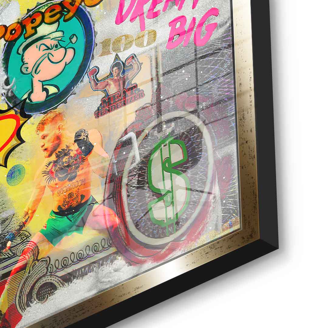 FIGHT OF THE CHAMPIONS - Acrylic glass