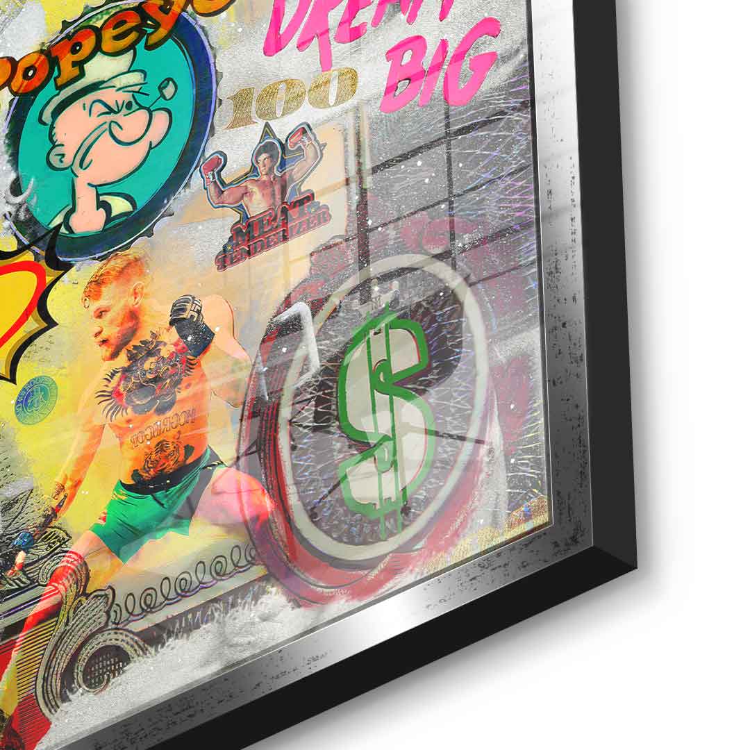 FIGHT OF THE CHAMPIONS - Acrylic glass