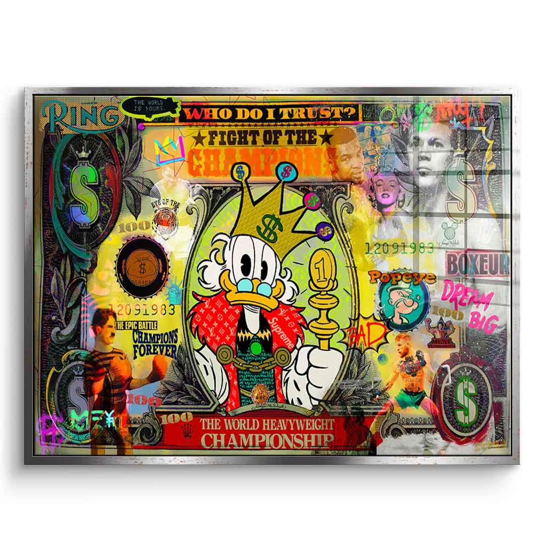 FIGHT OF THE CHAMPIONS - Acrylic glass