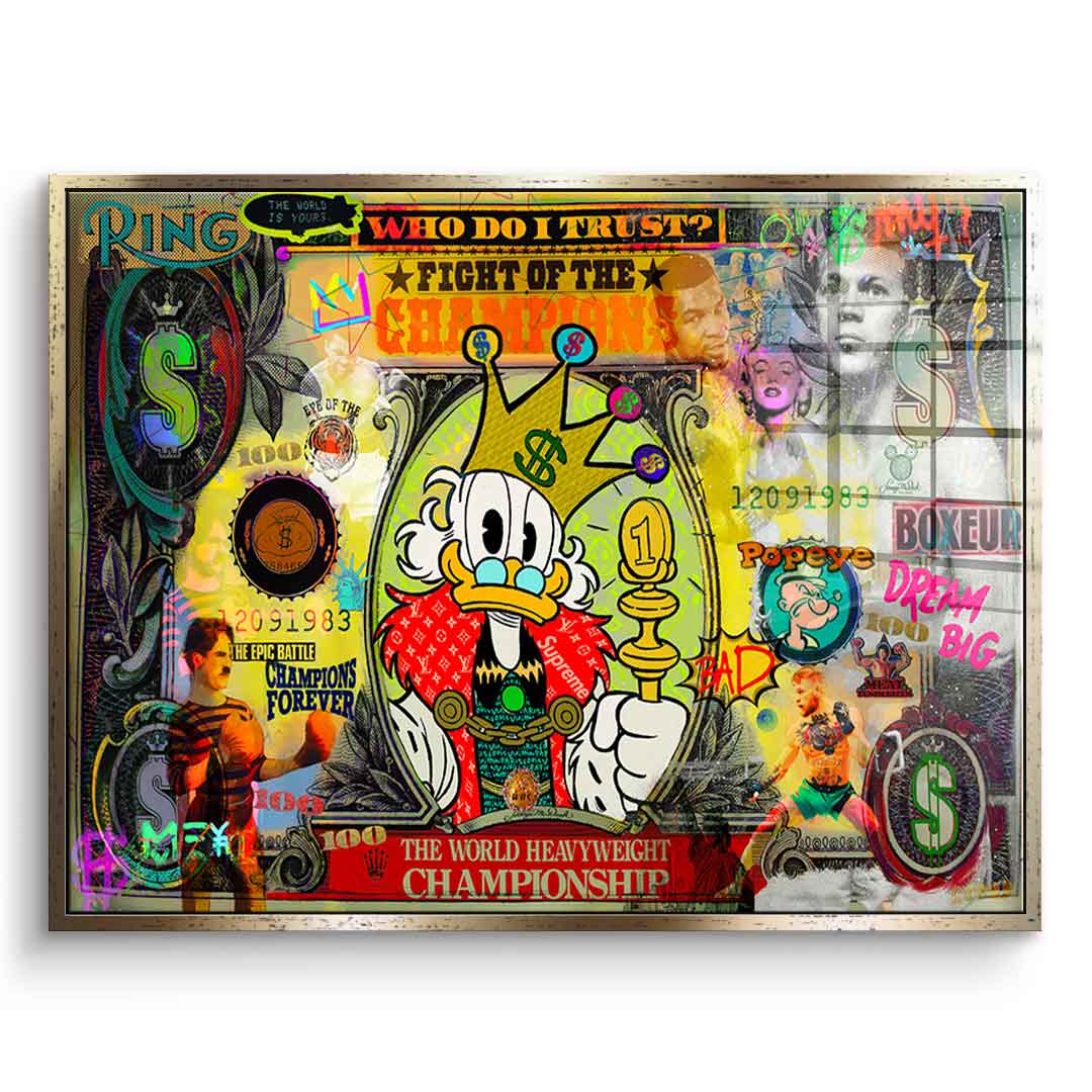 FIGHT OF THE CHAMPIONS - Acrylglas