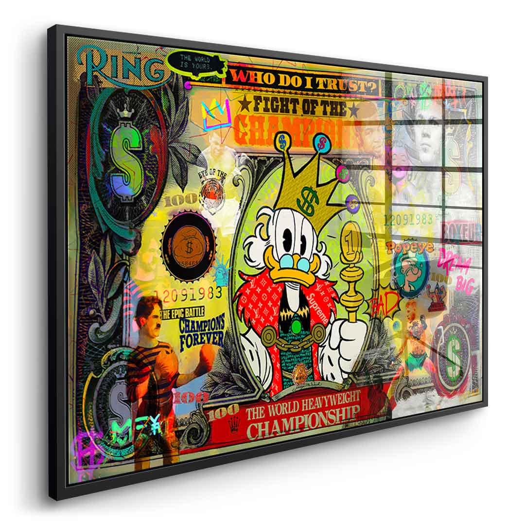 FIGHT OF THE CHAMPIONS - Acrylic glass