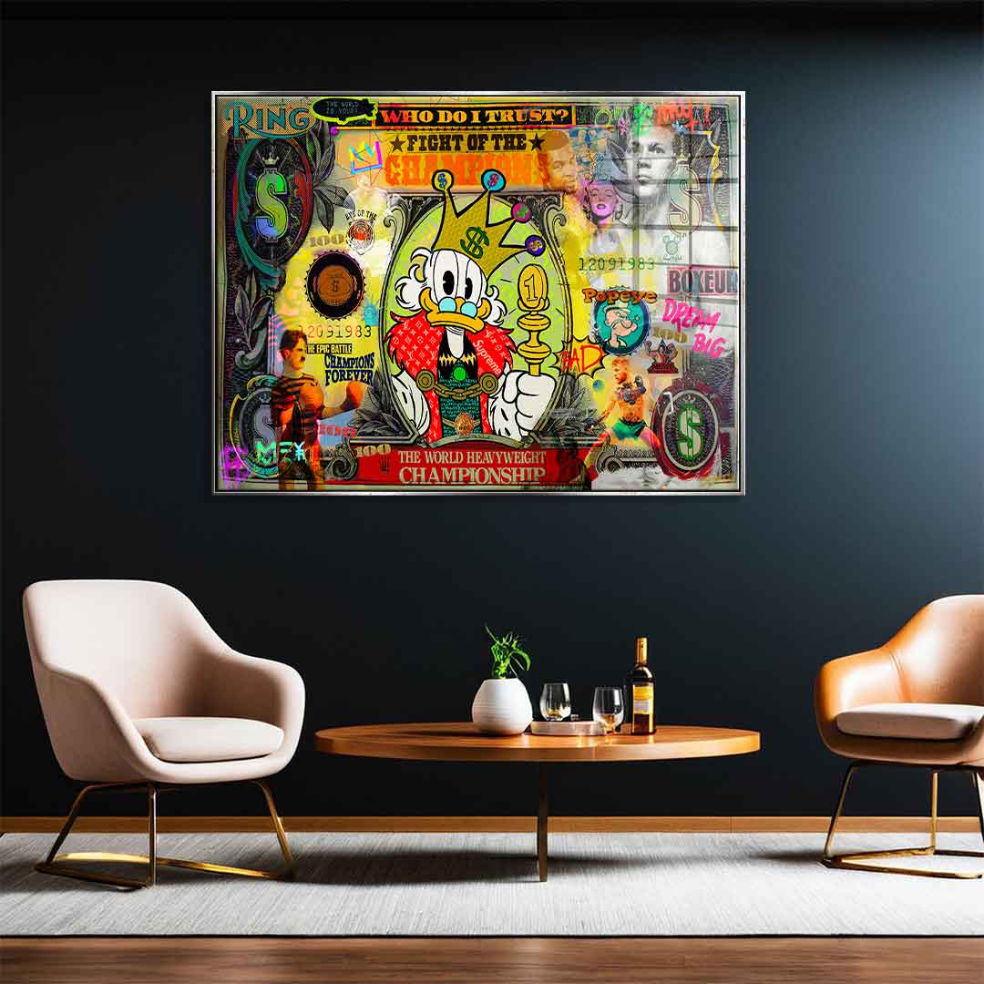 FIGHT OF THE CHAMPIONS - Acrylglas