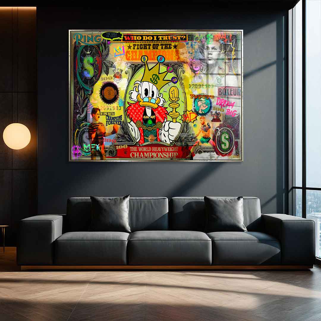 FIGHT OF THE CHAMPIONS - Acrylic glass