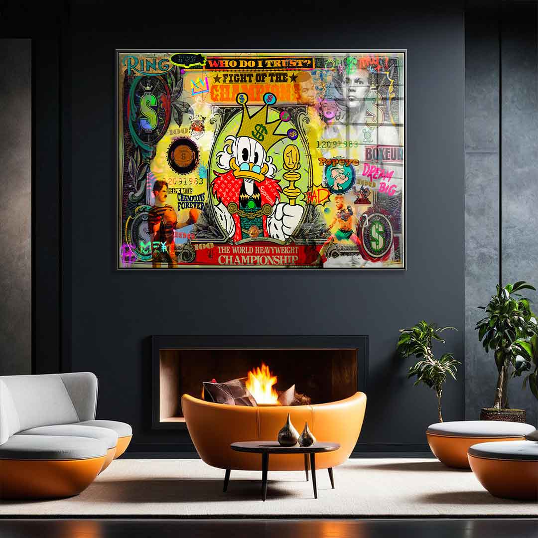 FIGHT OF THE CHAMPIONS - Acrylic glass