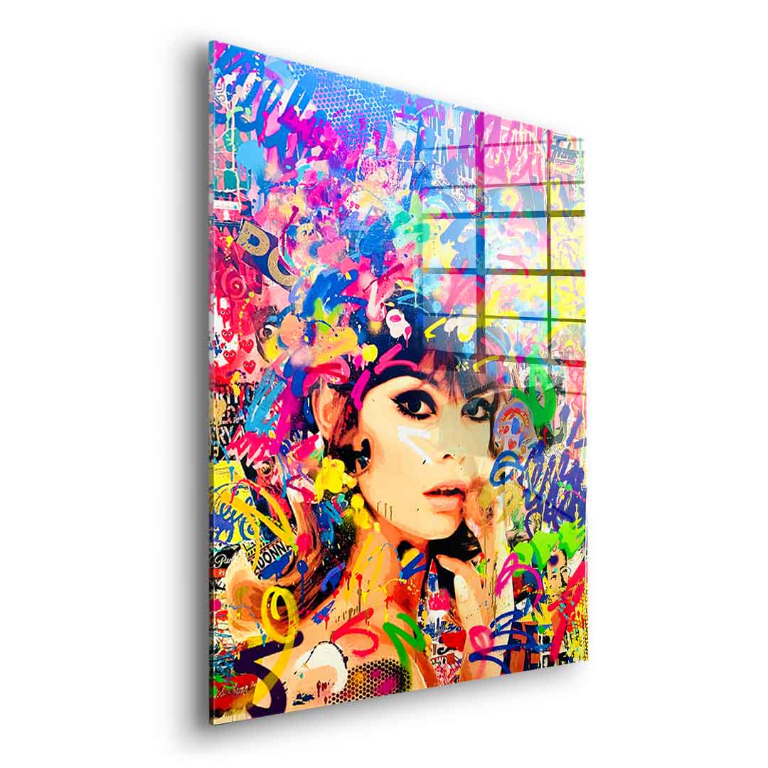 FLOWER POWER - Acrylic glass