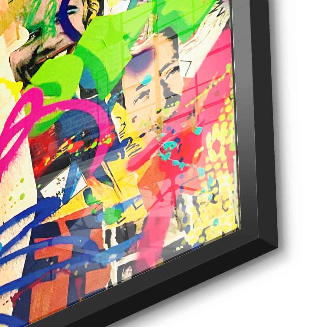 FLOWER POWER - Acrylic glass