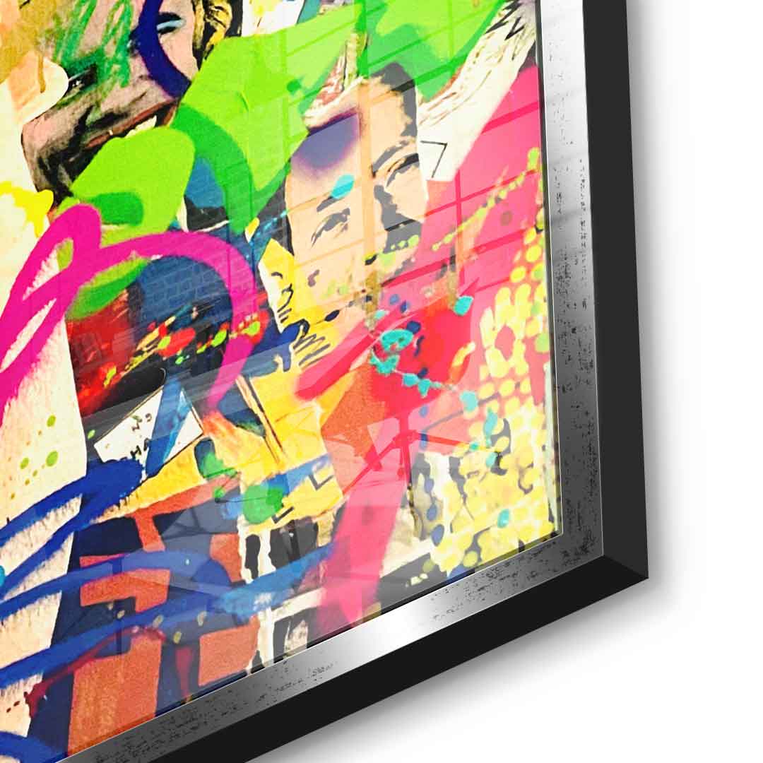 FLOWER POWER - Acrylic glass