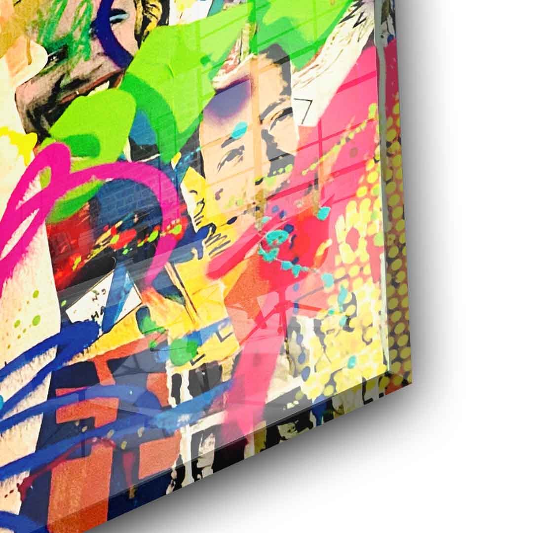 FLOWER POWER - Acrylic glass