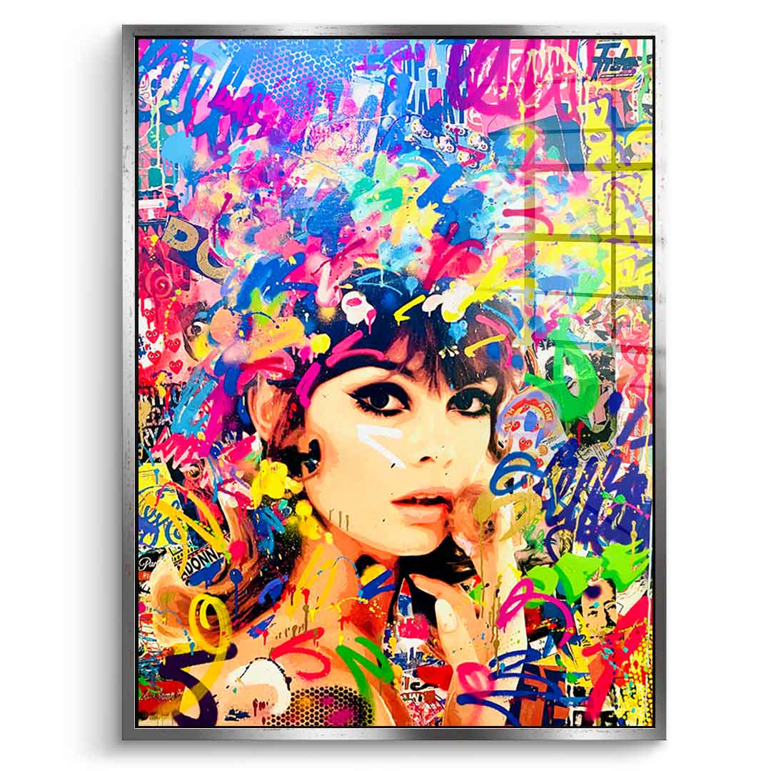 FLOWER POWER - Acrylic glass