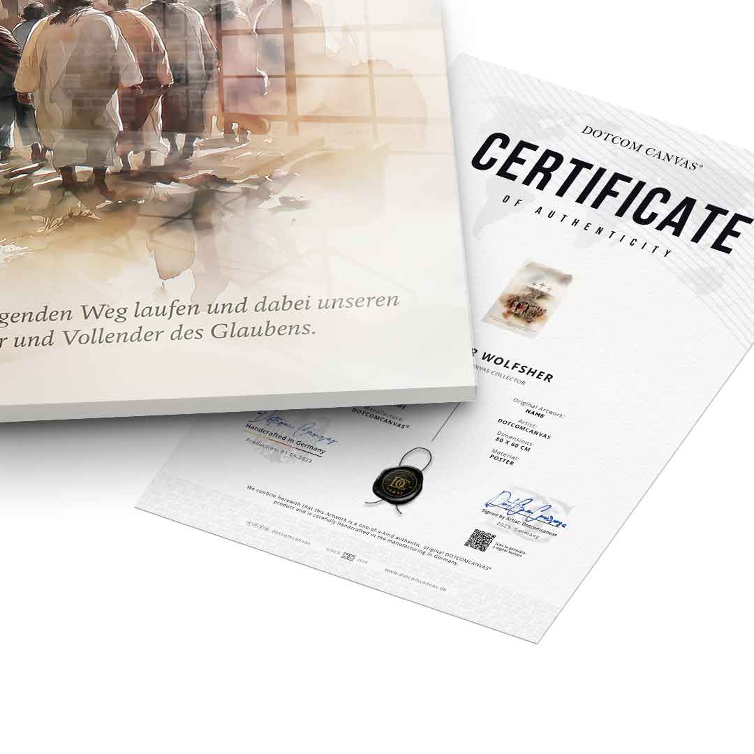 Faith's Journey - Acrylglas