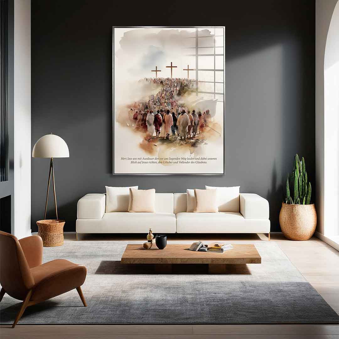 Faith's Journey - Acrylglas