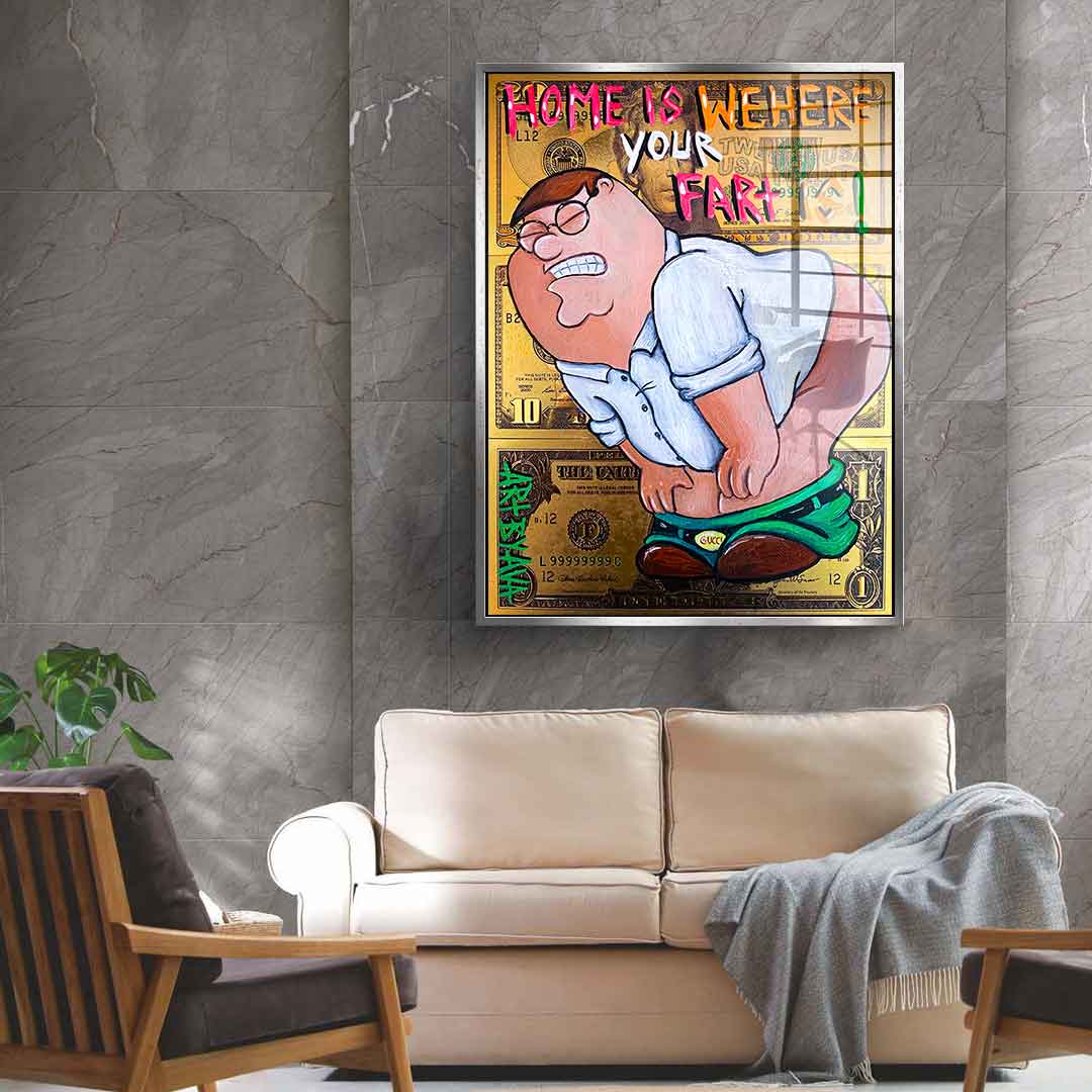 Farting Peter - Acrylglas